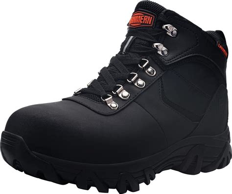 Larnmern Pro Mens Composite Safety Steel Toe Boots