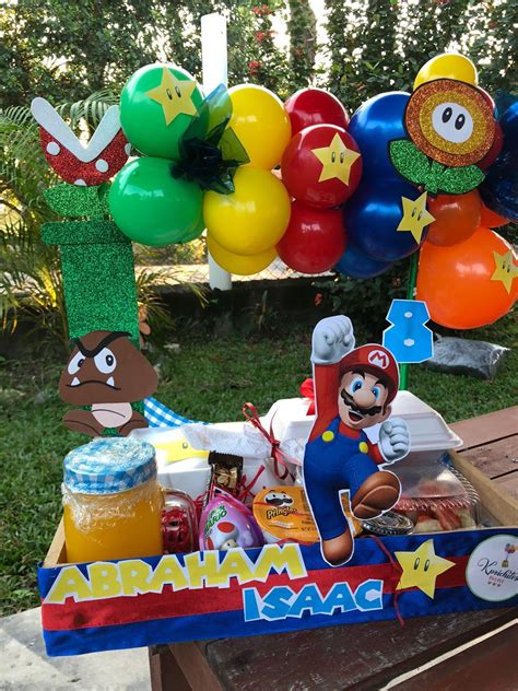 Mario Desayuno Creativo Mario Bros Birthday Birthday Box Birthday