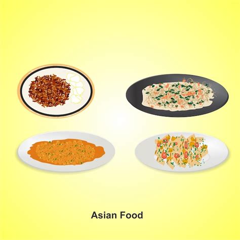 Premium Vector Best Indian Food Vector Design Illustration On Yellow