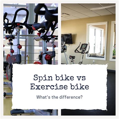 Spin Bike Vs Regular Exercise Bike Whats The Difference And Which