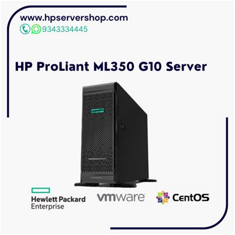 Hpe Proliant Ml350 Gen10 4u Tower Server Hpservershop