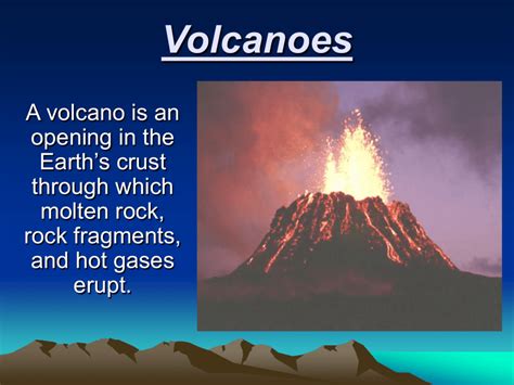 Volcanoes Ppt