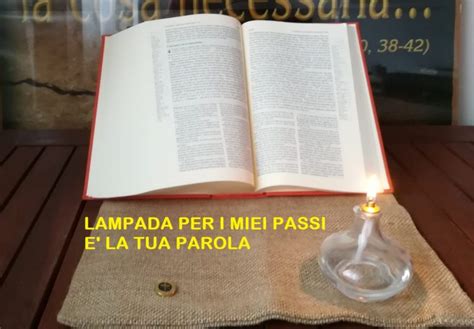 Lampada Per I Miei Passi La Tua Parola Azione Cattolica Trento