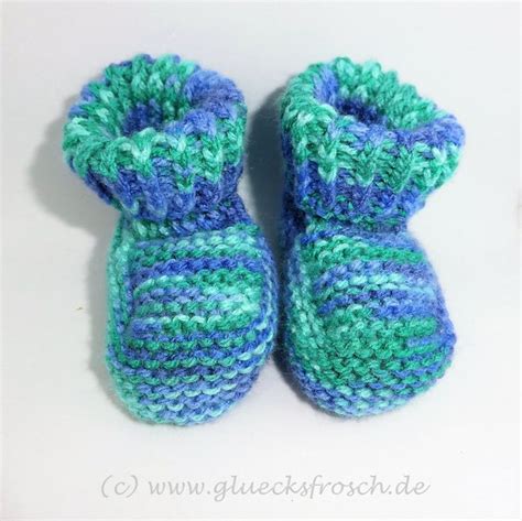 Babyschuhe Blau Und Gr N Fu L Nge Cm Kuschelweiche Babywolle