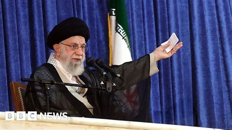 Irans Khamenei Accuses Enemy Of Stirring Up Protests