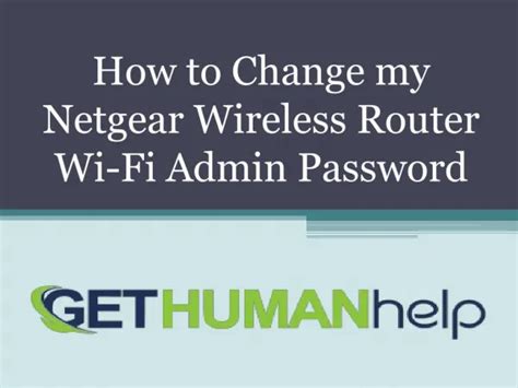 PPT Steps To Access The Netgear Router And Reset The Netgear Genie