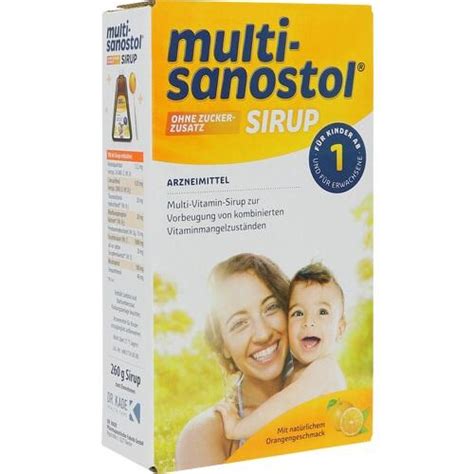 Multi Sanostol Sirup Ohne Zuckerzusatz G G Nstig Bei Fliegende