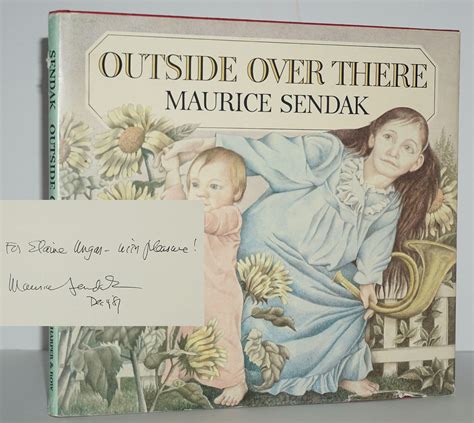Outside Over There Maurice Sendak First Edition Signed 0310 On Sep