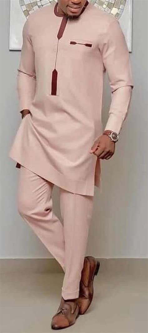 African Men Clothing African Wedding Suit African Groom Etsy En