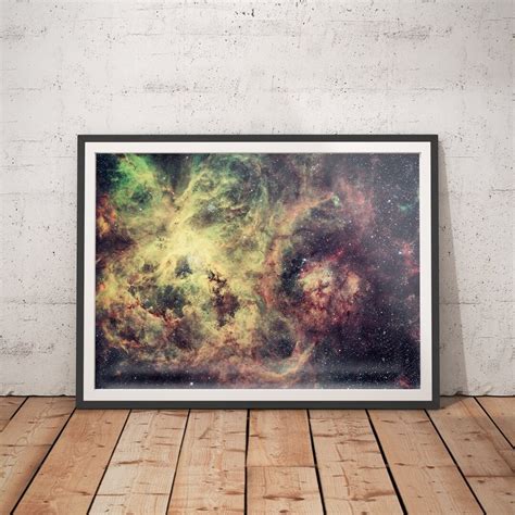 Hubble Tarantula Nebula Galaxy Wall Print Geek Gifts for Her - Etsy