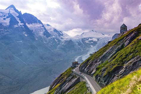 Gro Glockner Hochalpenstra E Oostenrijk Bergpas Hoogste Berg En