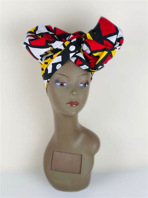 African Print Ankara Head Wrap Etsy