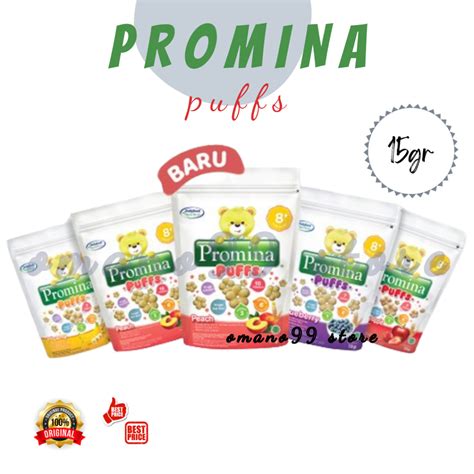 Jual Promina Puffs Snack Bayi 15 Gram Shopee Indonesia