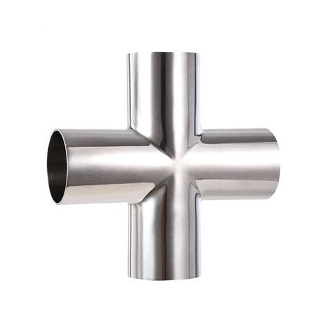 Idf Sanitary Stainless Steel Butt Weld Cross Wenzhou Wenzhe Valve