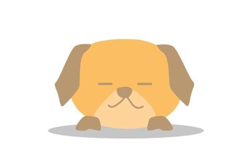 Cute Sleeping Dog Vector Art Graphic By Lunayla4 · Creative Fabrica