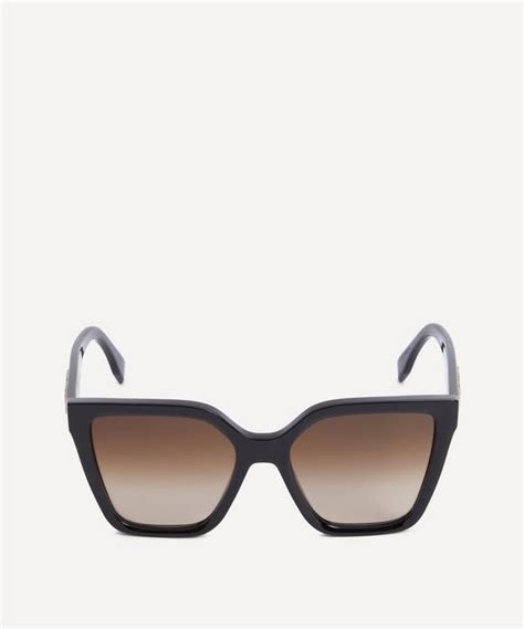 Fendi Lettering Square Acetate Sunglasses Liberty