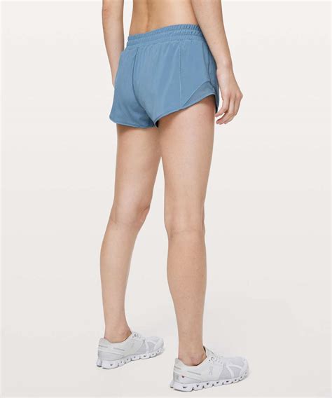 Lululemon Hotty Hot Short II 2 5 Utility Blue Lulu Fanatics