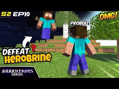 Defeating Herobrine Minecraft Darkheroes S Episode Youtube