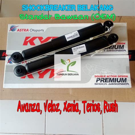 Jual Shock Breaker Rear Gas ORI KYB KG1502Z Avanza Xenia Rush Terios