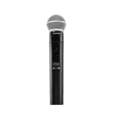 Shure Mxw X Handheld Transmitter With Sm Capsule Z Band City