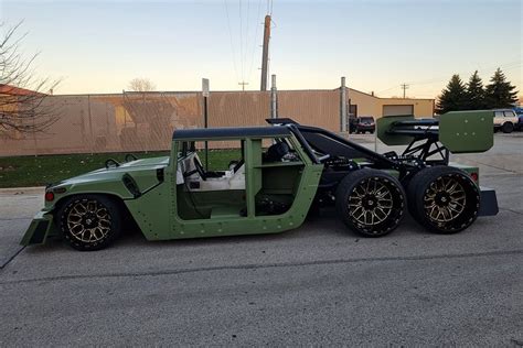 Insane 6x6 Military Vehicle With 717 Hp Hellcat Engine Motortrends