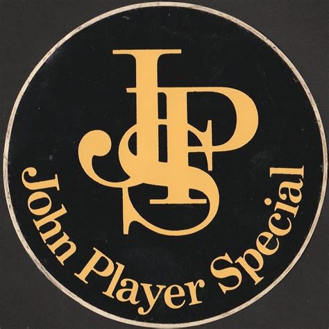 John Player Special Jps F1 Gp Lotus Original Period Sticker Adesivo