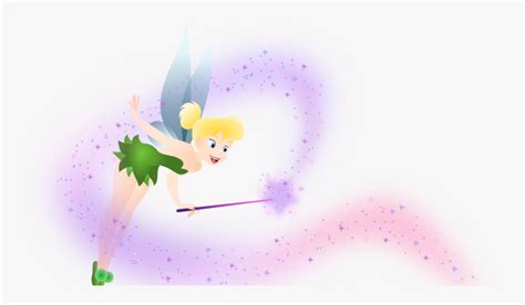 Transparent Dust - Tinkerbell With Fairy Dust, HD Png Download ...