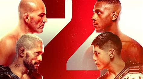 Ufc Teixeira X Hill Confira O Card Completo E Saiba Onde Assistir