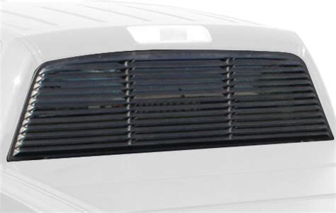 Willpak Industries 8064 Abs Low Profile Design Truck Rear Window Louver