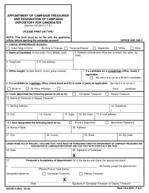 Fillable Online Municipal Candidate Filing And Qualifying Check List