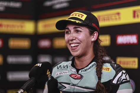 Maria Herrera Takes The Inaugural Worldwcr Pole At Misano Superbike