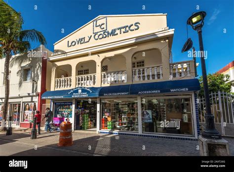 Philipsburg St Maarten Netherlands Antilles December 17 2018 Street View Of Philipsburg