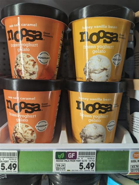 Noosa Frozen Yoghurt Gelato As Low As At Kroger Iheartkroger