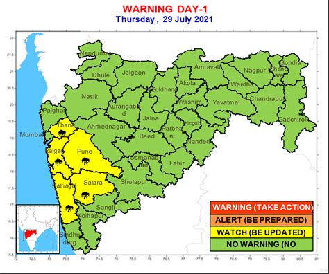 K S Hosalikar On Twitter Imd Has Issued District Level Heavy Rainfall