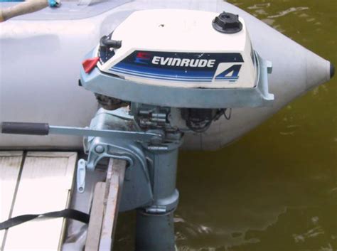 Used 4 Hp Evinrude Outboard Motor Evinrude Boat Motors