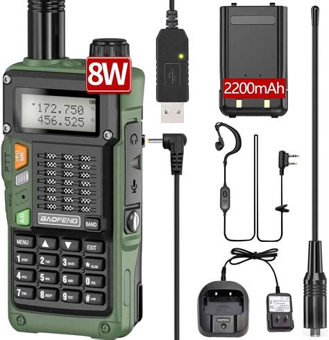 Baofeng Uv S9 Proupgrade Of Uv 5r 8w Ham Radio Handheld Long Range Walkie Talkies