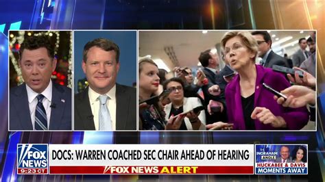 Did Elizabeth Warren Give Questions And Answers To Sec Chair Fox