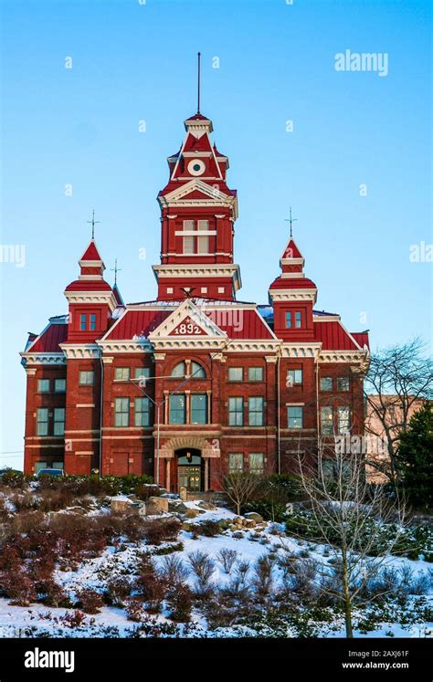 The historic Whatcom County Town Hall, now a museum, in Bellingham ...