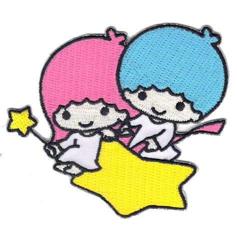 Hello Kitty Little Twin Stars Iron On Applique Patch – Patch Collection