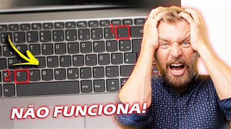 Teclado N O Funciona Todas As Teclas Resolva Agora Youtube