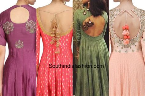 Latest Back Neck Designs For Salwar Kameez And Anarkalis South