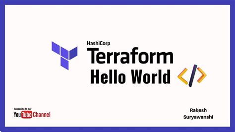 07 Terraform SE03 Hello World With Terraform Outputs With