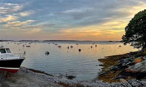 Casco Bay Sunset | Cheryl | Flickr