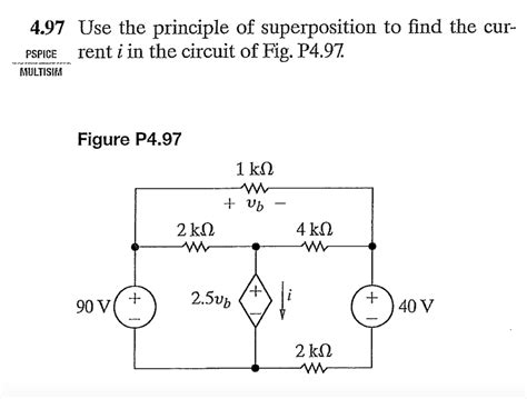 Solved Use The Principle Of Superposition To Find The Chegg