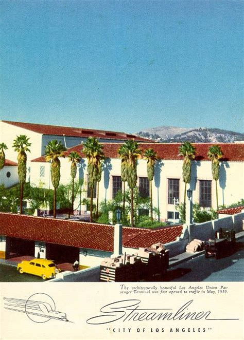 Streamliner Was The Fred Harvey Restaurant At Las Union Station This