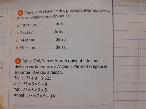 Bonjour Pourriez Vous M Aider Pour Deux Exercices De Maths Svp Aider