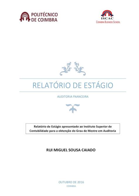 PDF RELATóRIO DE ESTÁGIO core ac uk PDF fileQuadro 8 Modelo