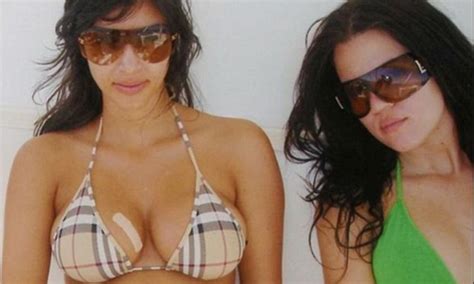 Kim Kardashian Stuns In Bikini As She Poses With Khloe In Old Snap