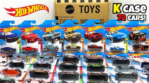 Unboxing Hot Wheels 2019 K Case 72 Car Assortment Youtube