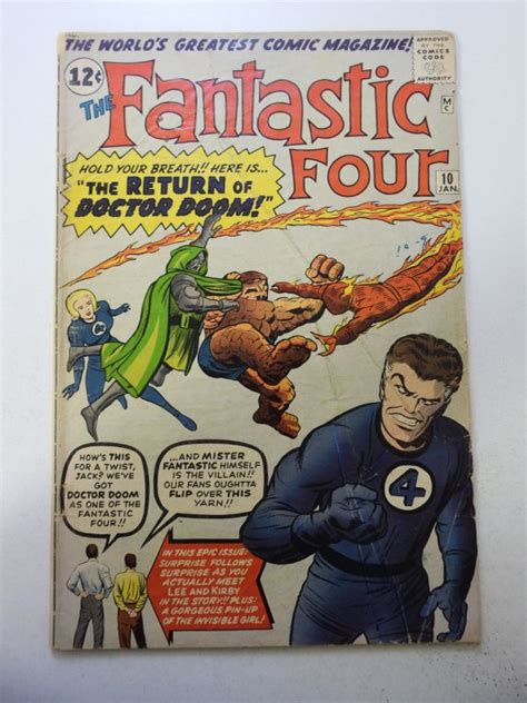 Fantastic Four Apparent Gd Vg Cond Color Touch Fc See Desc